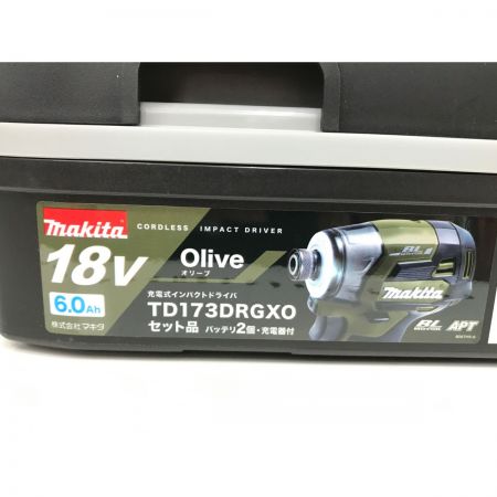  MAKITA マキタ インパクトドライバ コードレス式 18v TD173D オリーブ