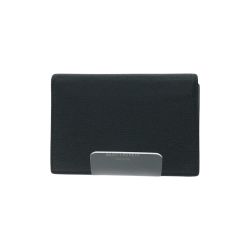 ▼▼ SAINT LAURENT(Yves Saint Laurent) ユニセックス 名刺入れ カードケース クラシック カーフレザー ブラック Bランク