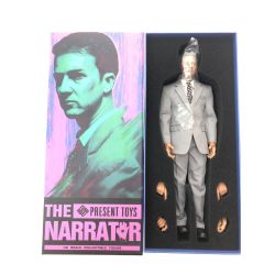 ▼▼ PRESENT TOYS アクションフィギュア ファイトクラブ 1/6スケール ナレーター エドワード・ノートン Bランク