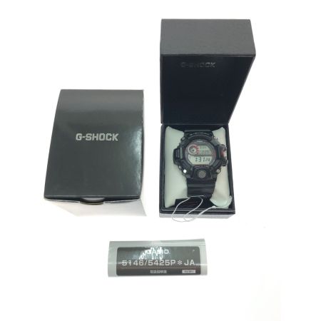  CASIO カシオ メンズ腕時計 デジタルウォッチ 電波ソーラー ソーラー充電 G-SHOCK Gショック レンジマン GW-9400J-1JF