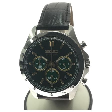  SEIKO セイコー  腕時計 クロノグラフ スピリット クォーツ 8T63-00D0