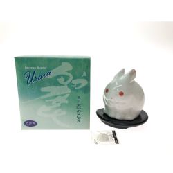 ▼▼ 香老舗 松榮堂 香炉 麗 Urara 森のこえ うさぎ 陶器 コーン型/スティック/渦巻対応 Aランク