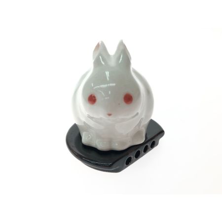  香老舗 松榮堂 香炉 麗 Urara 森のこえ うさぎ 陶器 コーン型/スティック/渦巻対応