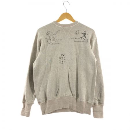  warehouse ウェアハウス メンズ衣料 セットインフリーダム 403 PATSY クルーネックスウェット グレー