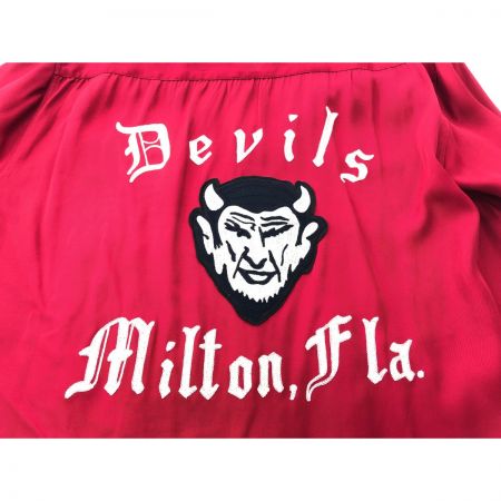  Groovin high メンズ衣料 オープンカラーシャツ SIZE L レッド