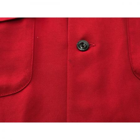  Groovin high メンズ衣料 オープンカラーシャツ SIZE L レッド