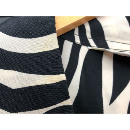  Star of HOLLYWOOD メンズ衣料 オープンカラーシャツ SIZE L ゼブラ ホワイト