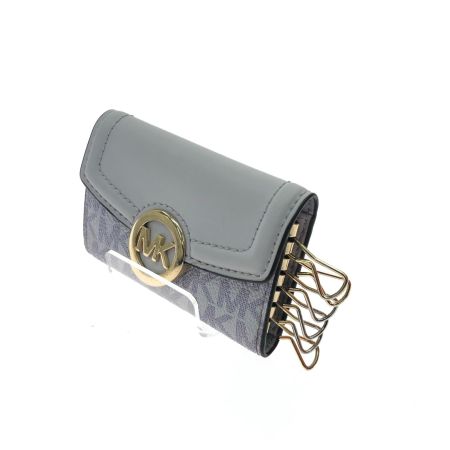  MICHAEL KORS マイケルコース レディース キーケース シグネチャー 6連 35S0GFTP5B パープル