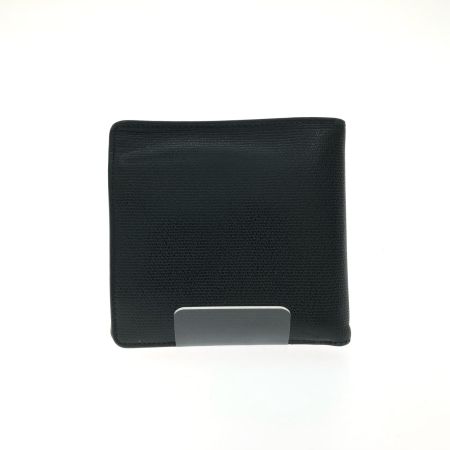  CHANEL シャネル メンズ 二つ折り財布 ココマーク ギャランティ付 ブラック