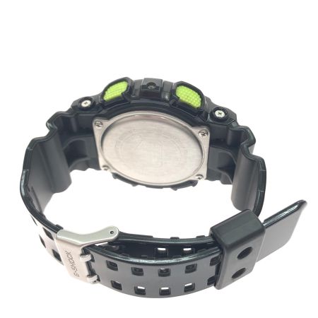  CASIO カシオ メンズ腕時計 クオーツ デジアナウォッチ G-SHOCK クレイジーカラーズ GA-110B ブラック/グリーン