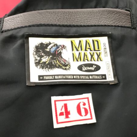   ジャケット レザージャケット MAD MAXX NEXUS SEVEN ブラック