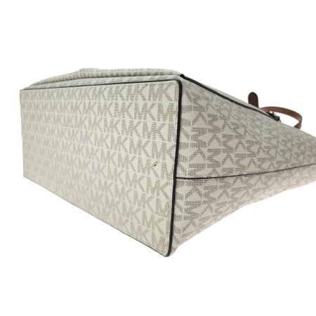  MICHAEL KORS マイケルコース レディース トートバッグ シグネチャー ダブルポケット  35F3GTVT3B バニラ