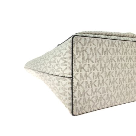  MICHAEL KORS マイケルコース レディース トートバッグ シグネチャー ダブルポケット  35F3GTVT3B バニラ