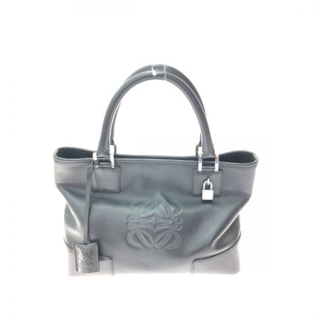  LOEWE ロエベ レディース トートバッグ ハンドバッグ アナグラム フスタ ブラック