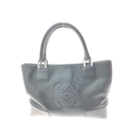  LOEWE ロエベ レディース トートバッグ ハンドバッグ アナグラム フスタ ブラック