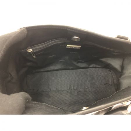  LOEWE ロエベ レディース トートバッグ ハンドバッグ アナグラム フスタ ブラック