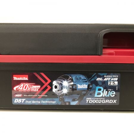  MAKITA マキタ 電動工具 インパクトドライバ 40v TD002GRDX