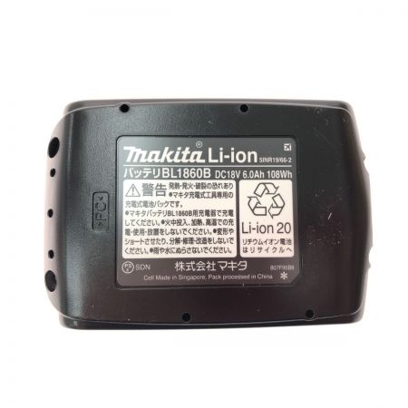  MAKITA マキタ 純正バッテリー 18V 6.0Ah  BL1860B