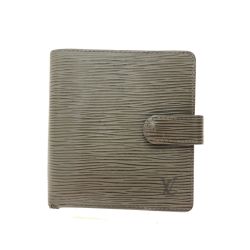 ▼▼ LOUIS VUITTON ルイヴィトン ユニセックス 二つ折り財布 エピ ポルトビエコンパクト M6355B ライトブラウン Bランク