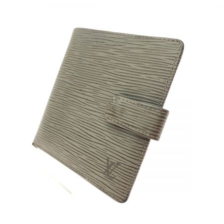  LOUIS VUITTON ルイヴィトン ユニセックス 二つ折り財布 エピ ポルトビエコンパクト M6355B ライトブラウン