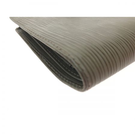  LOUIS VUITTON ルイヴィトン ユニセックス 二つ折り財布 エピ ポルトビエコンパクト M6355B ライトブラウン