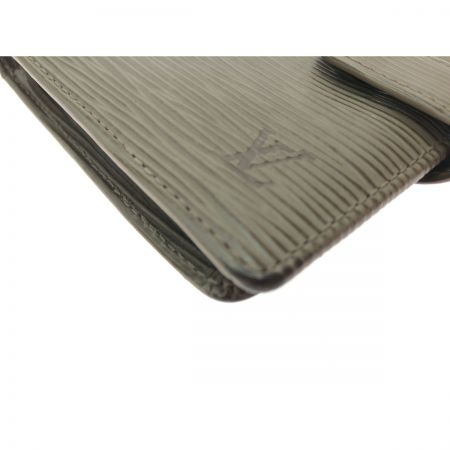  LOUIS VUITTON ルイヴィトン ユニセックス 二つ折り財布 エピ ポルトビエコンパクト M6355B ライトブラウン