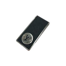 ▼▼ LOUIS VUITTON ルイヴィトン ユニセックス マネークリップ タイガライン パンス ア ビエ ネオ 札ばさみ M00271 ブラック Bランク