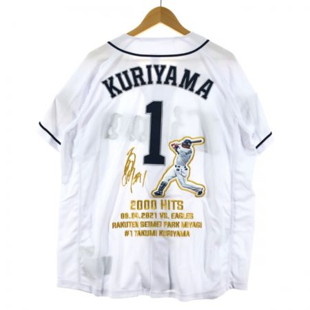   スポーツ 野球 栗山巧 2000安打達成記念 ユニフォーム 埼玉西武ライオンズ