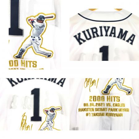   スポーツ 野球 栗山巧 2000安打達成記念 ユニフォーム 埼玉西武ライオンズ