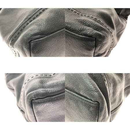  TORY BURCH トリーバーチ レディース トートバッグ ステッチ A4らくらく収納 ショルダートート レザー チャーム付 ブラック