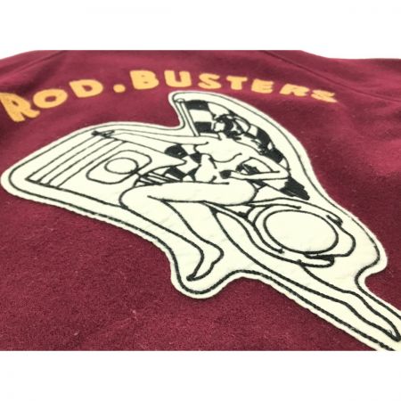  WEST RIDE ウエストライド スタジャン SIZE 36 メルトン ファラオ レッド