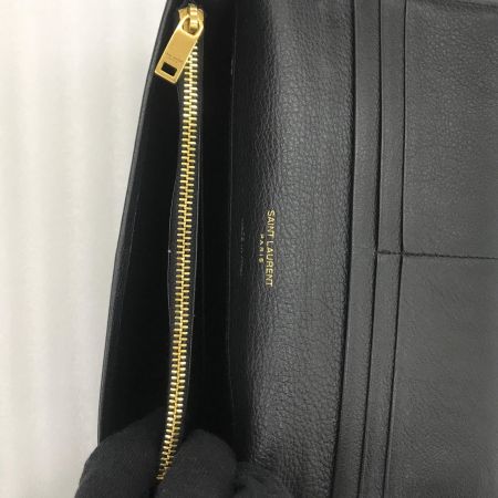 SAINT LAURENT(Yves Saint Laurent)  財布 長財布 タイニーモノグラム 635542 ブラック