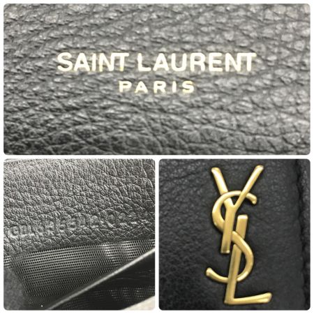  SAINT LAURENT(Yves Saint Laurent)  財布 長財布 タイニーモノグラム 635542 ブラック