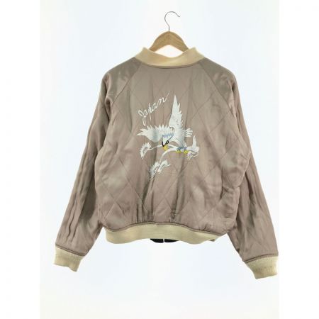  warehouse ウェアハウス スカジャン スカル リバーシブル SIZE 38 ブラック