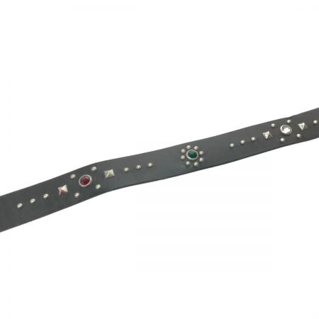  The Groovin High RAWHIDE ベルト スタッズ ブラウン