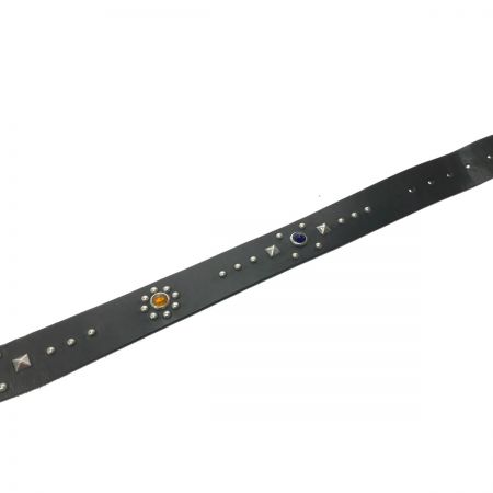  The Groovin High RAWHIDE ベルト スタッズ ブラウン