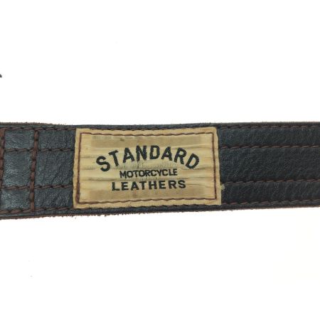  STANDARD MOTORCYCLE LEATHERS ユニセックス カウハイド ライダース シボ革 ブラック