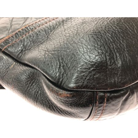  STANDARD MOTORCYCLE LEATHERS ユニセックス カウハイド ライダース シボ革 ブラック