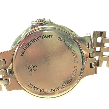  dunhill ダンヒル メンズ腕時計 クオーツ ケース・ベルト金無垢 K18 エリート 22QSRM