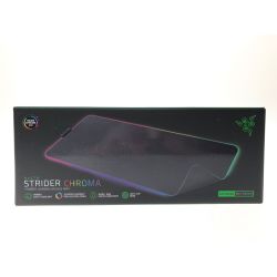 ▼▼ Razer RGB対応ハイブリッドマウスパッド Strider Chromaゲーミングマウスパッド RZ02-04490100-R3M1 ブラック Bランク
