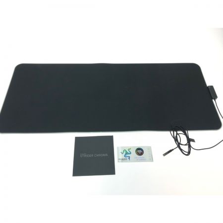  Razer RGB対応ハイブリッドマウスパッド Strider Chromaゲーミングマウスパッド RZ02-04490100-R3M1 ブラック