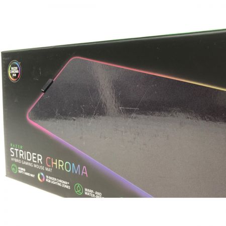  Razer RGB対応ハイブリッドマウスパッド Strider Chromaゲーミングマウスパッド RZ02-04490100-R3M1 ブラック