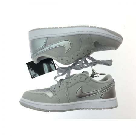  NIKE ナイキ メンズ スニーカー Air Jordan 1 Retro Low OG Silver 25.5cm CZ0790-002