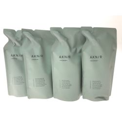 ▼▼ AKNIR 医薬部外品 薬用ヘアシャンプー&トリートメント 詰め替え用 計4個セット Nランク