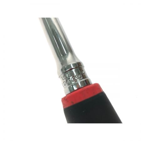  Snap-on スナップオン ハンドツール 3/8スイベルラチェット FHNF100 ブラック×レッド