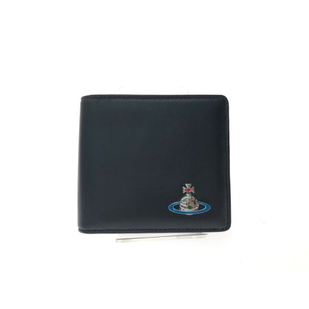  Vivienne Westwood ヴィヴィアン・ウエストウッド メンズ 二つ折り財布 アウトレット  51010009-l001l ブラック