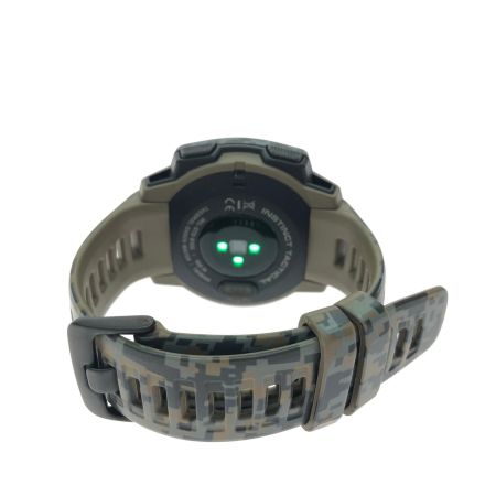 GARMIN アウトドアウォッチ Bluetooth対応 インスティンクト タクティカルカモコヨーテタン 充電器欠品 010-02064-D2