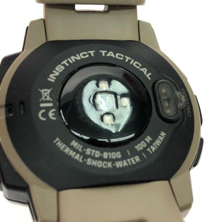 GARMIN アウトドアウォッチ Bluetooth対応 インスティンクト タクティカルカモコヨーテタン 充電器欠品 010-02064-D2
