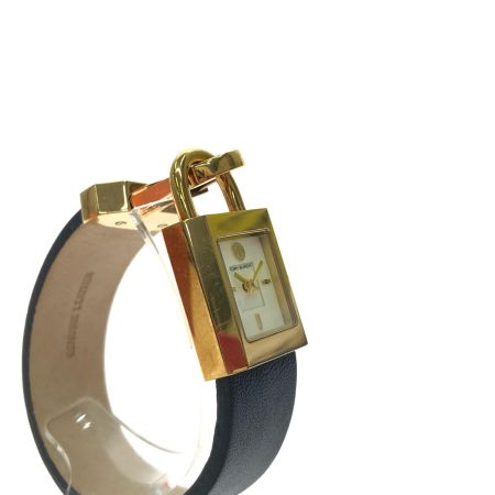  TORY BURCH トリーバーチ レディース腕時計 手巻き カデナウォッチ ネイビー×ゴールド TBW7002