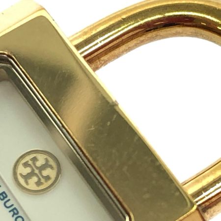  TORY BURCH トリーバーチ レディース腕時計 手巻き カデナウォッチ ネイビー×ゴールド TBW7002
